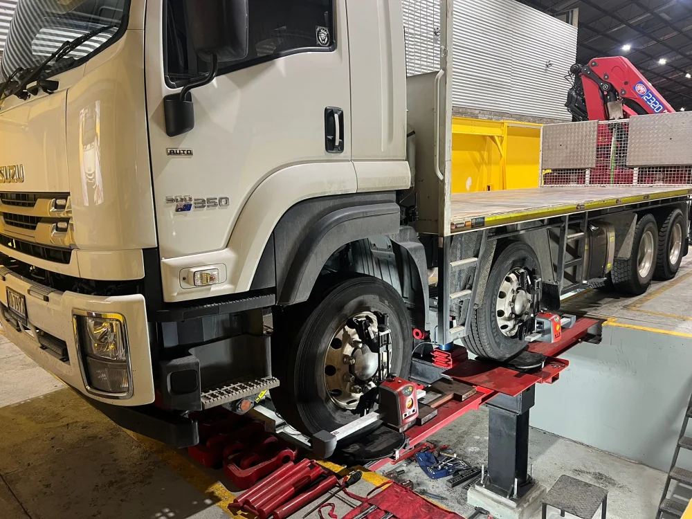 Wheel Alignment 4 Advanced truck wheel alignment Sydney